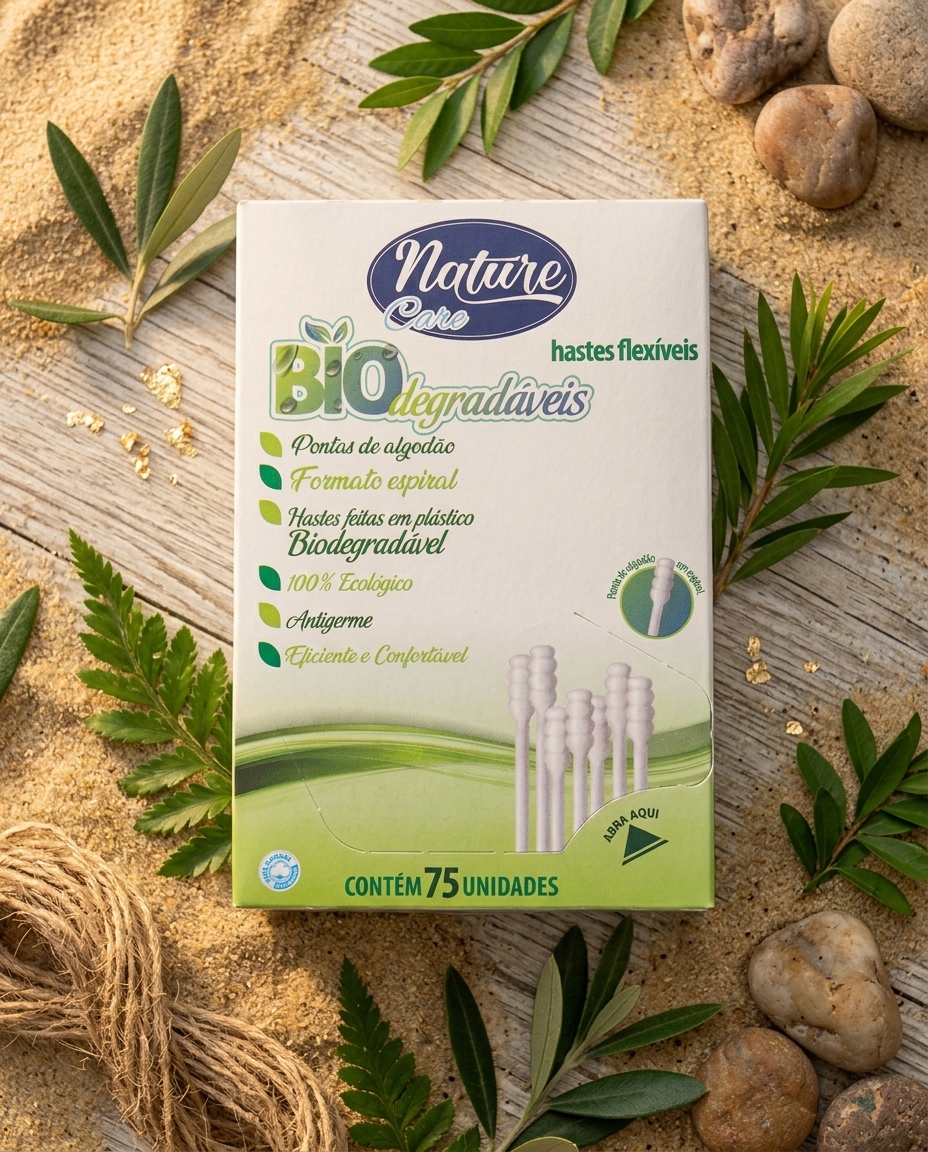 Haste Flexível Biodegradável